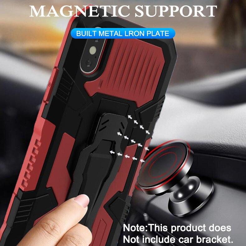 Coque de téléphone blindée antichoc 2 en 1 pour Xiaomi RedMi Amazing 9 8 8A 7A 6A Note 10 Pro 9 Pro Max 8 Pro 7 6 5 5A