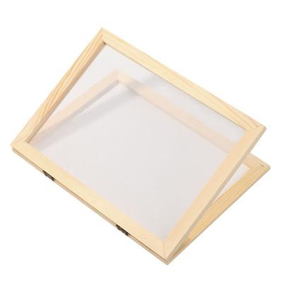 Wielorozmiarowa Drewniana Rama Formy do Wytwarzania Papieru DIY Siatka Drewniana do Wytwarzania Papieru Narzędzie do Rękodzieła Drewnianego