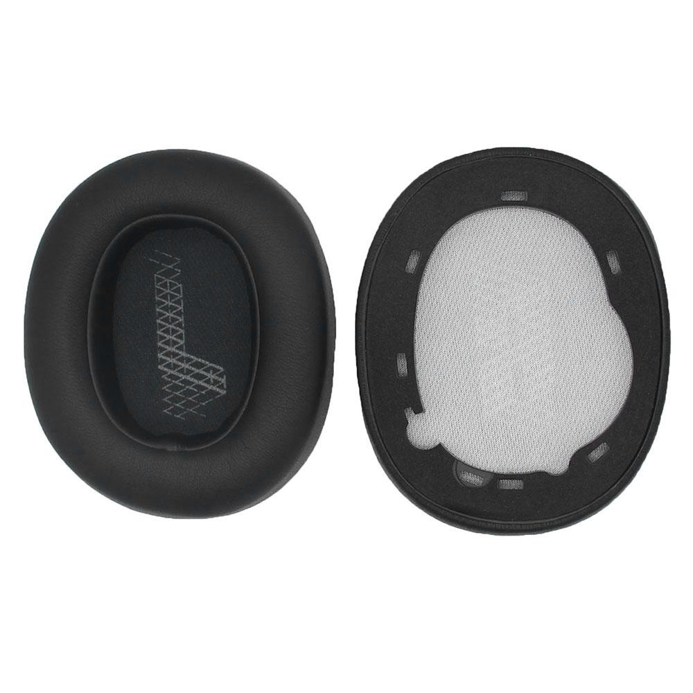 

JZF-373 For JBL Live 650BTNC/660/E65BTNC/Duet NC Headset Ear Cushions 1Pair Protein Leather Ear Cups Headphones Ear Pads Cover Black