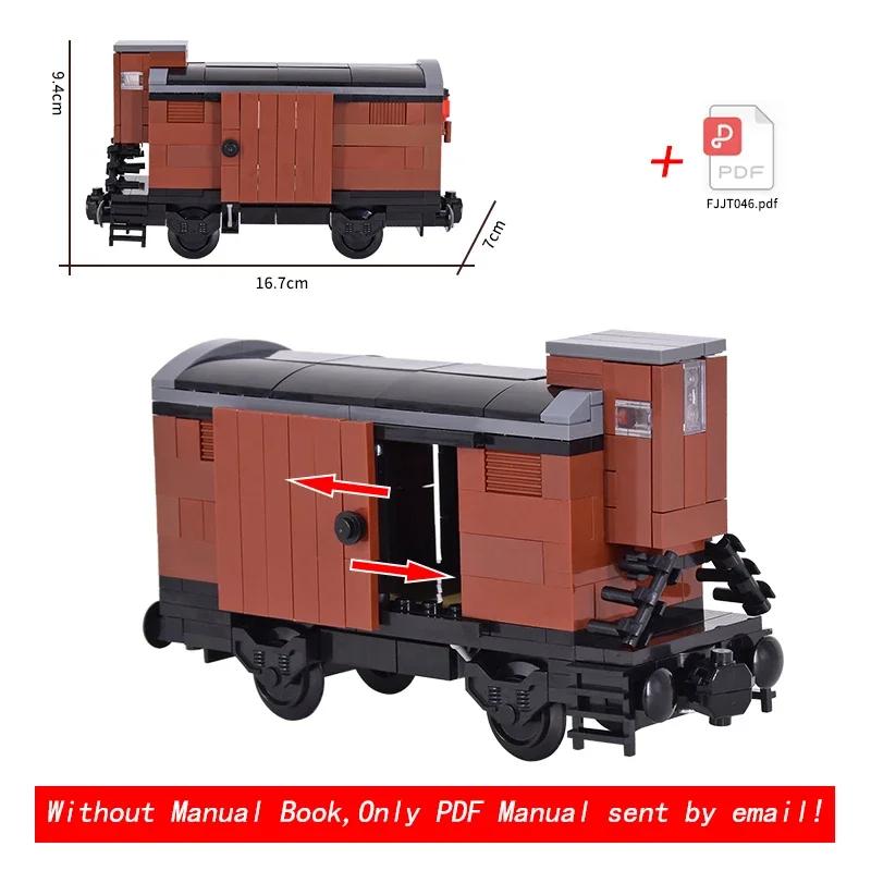 MOC Creative Expert Ideas City Printed Tank Car Express Bricks Building Blocks DIY Toys for children gift