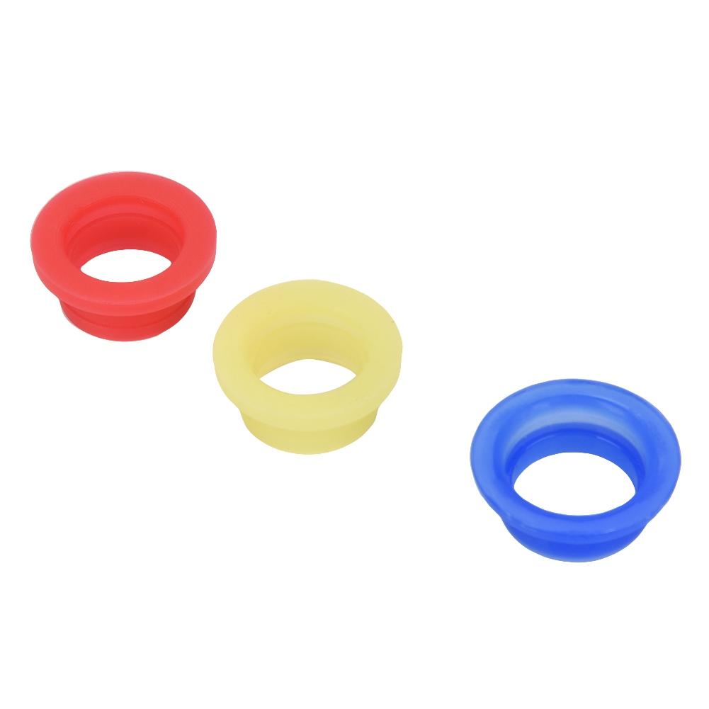 3pcs Engine Exhaust Pipe Tubing Joint Adapter Silicone Gasket for HSP 1 8 RC Nitro Car