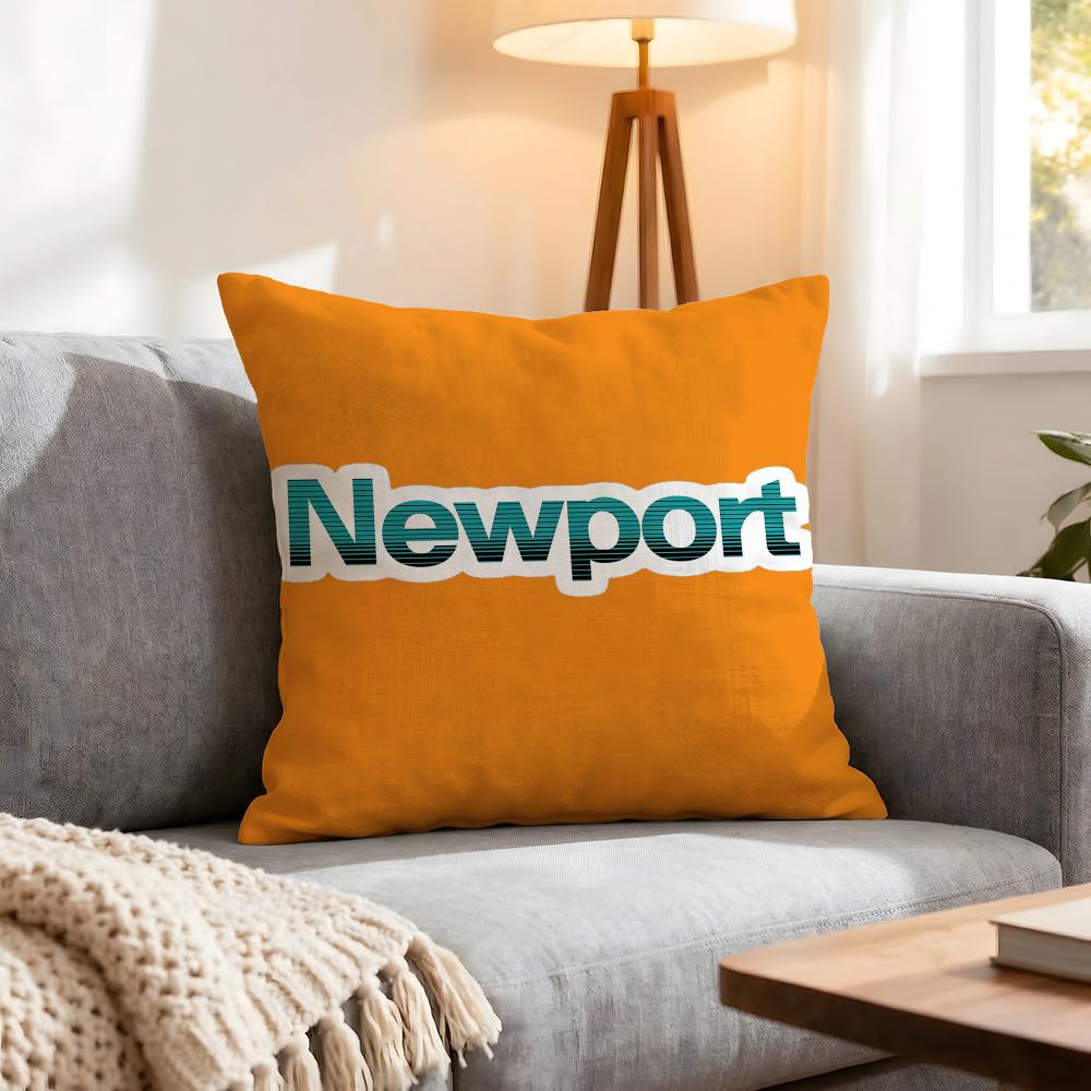 Classic Newport Cushion Cover 1Pcs Decorative Covers Soft Cushion Case For Sofa Couch Decor 40X40 45X45 Pillowcases