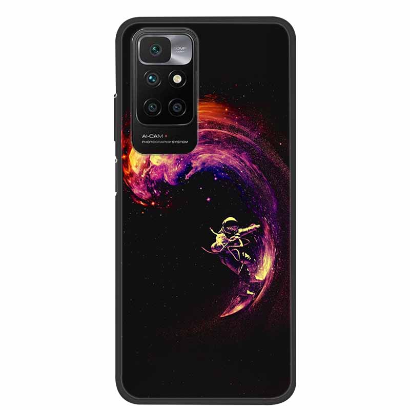 Für Xiaomi Redmi 10 Hülle Stoßfest Weiches Silikon TPU Rückabdeckung Für Xiaomi Redmi10 Handyhüllen Redmi 10 Prime 2022 Süße Cartoon