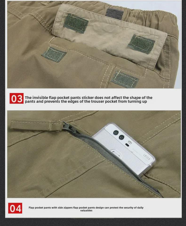 Męskie Spodnie Bawełniane Casualowe Plus Aksamit Grube Ciepłe na Jesień i Zimę