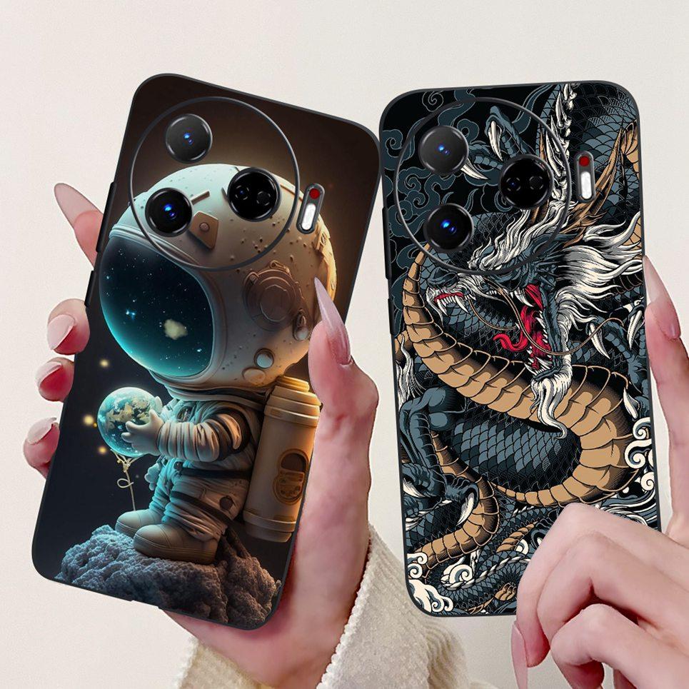 For Tecno Camon 30 4G 5G Camon 30s Pro 30 Premier 30Pro 5G Back Cover Soft Matte Siliocne Phoen Case Cool Style Cartoon Coque