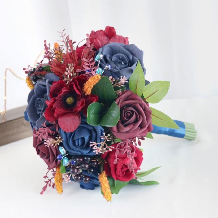 Artificial Flower Arrangements Artificial Flower Bouquets for Ceremony, Wedding Party Decorations, Table Centerpieces