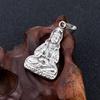 Guanyin Lotus Pendant Simple Hollow Necklace Pendant as a Gift for Ladies and Elders