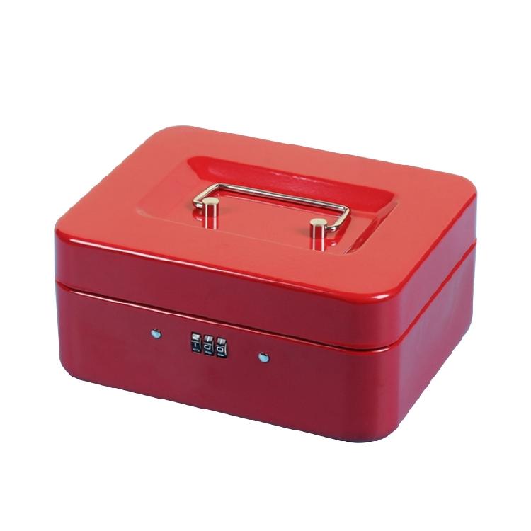 Safe Home Shop Steel Mini Money Box Security Cash Box Storage Box for Coin Money