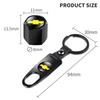 Autosleutelhanger Suède Touw sleutelhanger Metalen Wiel Bandventieldopjes Voor Chevrolet Cruze Aveo Captiva Lacetti Accessoires Auto Styling