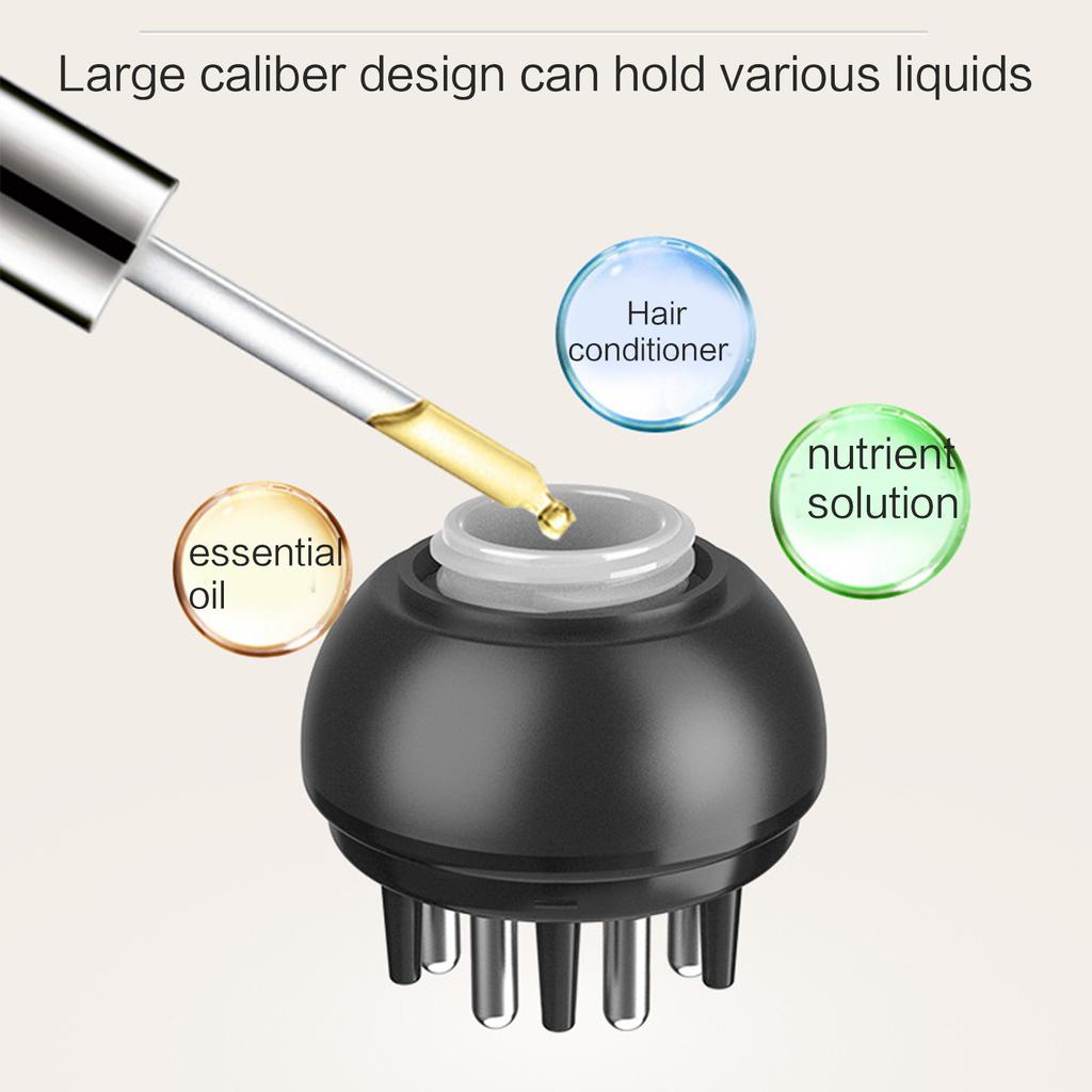 Mini pieptene lichid de masaj pentru îngrijirea scalpului promovează creșterea părului și reduce stresul