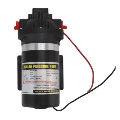 12V DC High Pressure Diaphragm Pump Horizontal Self Priming Pump Roller Water Purifier Spray Water