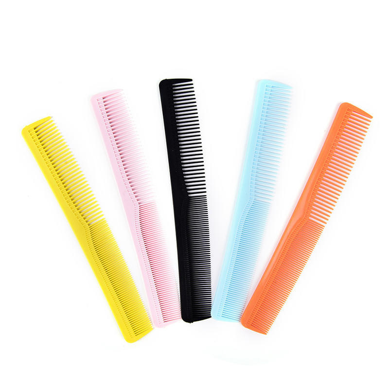 5X Salon Anti Static Hairdressing Hair Cutting Plastic Comb Fine Tooth Comb Tool