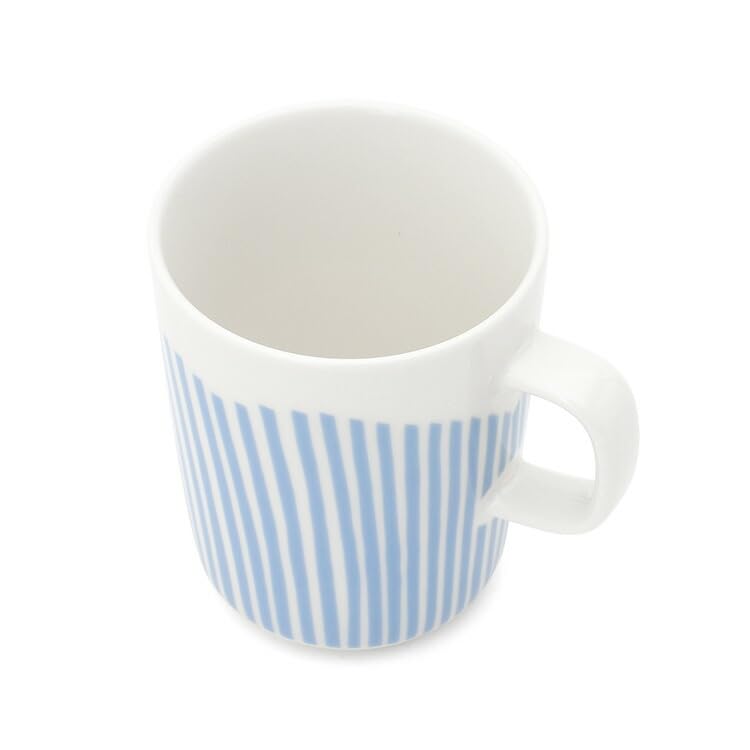 Marimekko UIMARI Swimmer Mug, 250ml, Light BlueWhite, 72291-151 [Used]