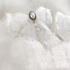 White Girls Hair Ornament Lace Bow Cosplay Headdress Cute Lolita Hair Clip  Hair Accessories