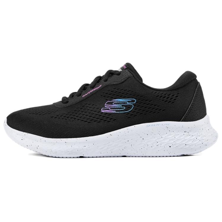 Skechers Sport Удобные Амортизирующие Прочные Низкие Повседневные Кроссовки Женские Черные 150198C-BLK 35