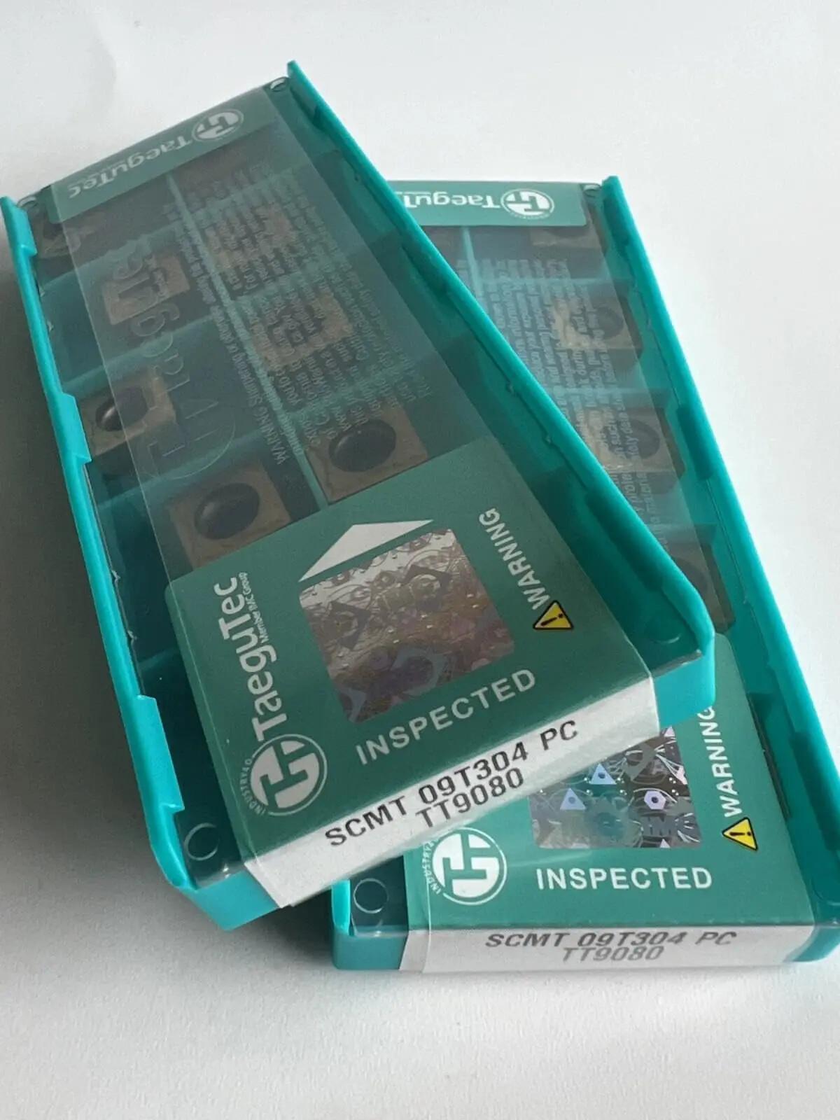 

TaeguTec / SCMT09T304PC TT9080 /Original genuine CNC alloy blade 10 PCS