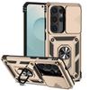 Slide Lens Case For Samsung Galaxy S26 Ultra Cover Samsung Galaxy S26 Ultra Coque Fundas Military Magnet Holder Phone Bumper
