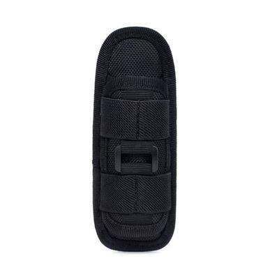 Practical Flashlamp Pouch Multipurpose Nylon Carrying Cover with Secure Lock Suitable for Outdoor Accessories Use