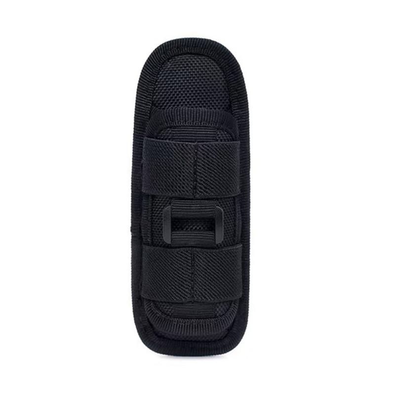 

Practical Flashlamp Pouch Multipurpose Nylon Carrying Cover with Secure Lock Suitable for Outdoor Accessories Use 1