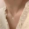 Elegant Gold Beaded Necklace for Women - 2024 Clavicle Chain, Luxury Neck Accessory
