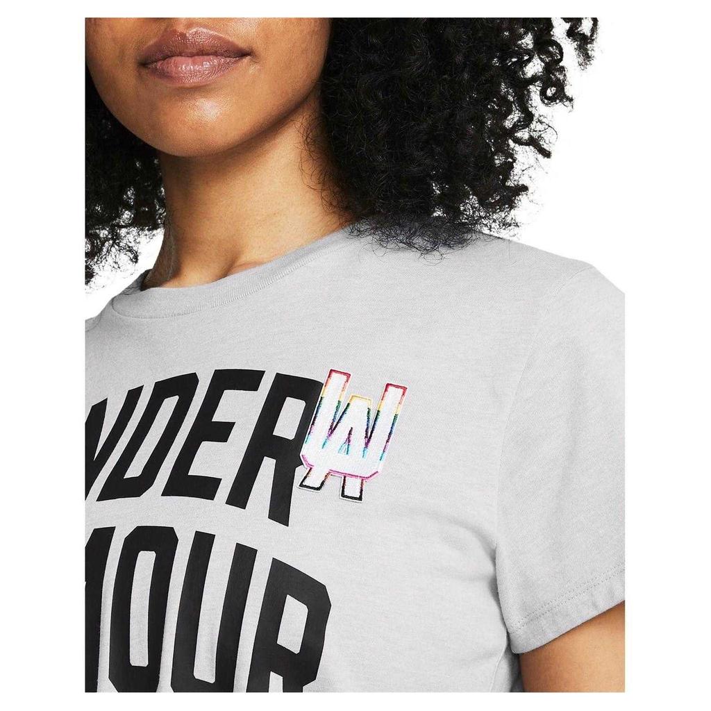 Under Armour Womens/Ladies Pride Embroidered Crew Neck T-Shirt