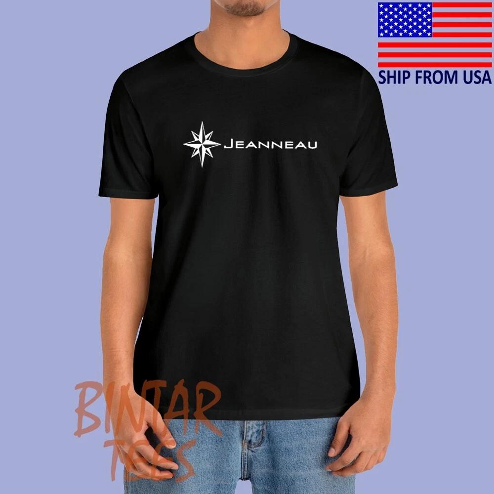 Jeanneau Yachts Sailboat Men s Black Size S to 5XL 4XL