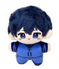 Anime BLUE LOCK Cosplay Michel Caesar Nagi Seishiro Mikage Reo Bachira Meguru Chigiri Hyoma Backpack Pendant Plush Keychain Gift