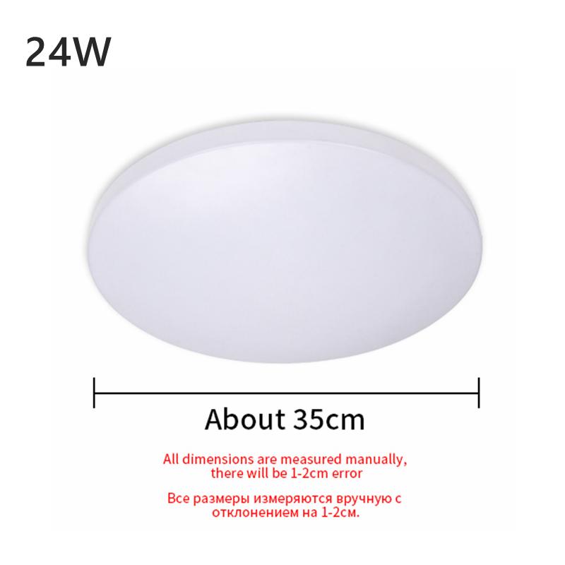 Modern Ultra Thin LED Ceiling Lights Dimmable Remote Control Surface Mount Lamp Bedroom Kitchen Bathroom Corridor Panel Lighting