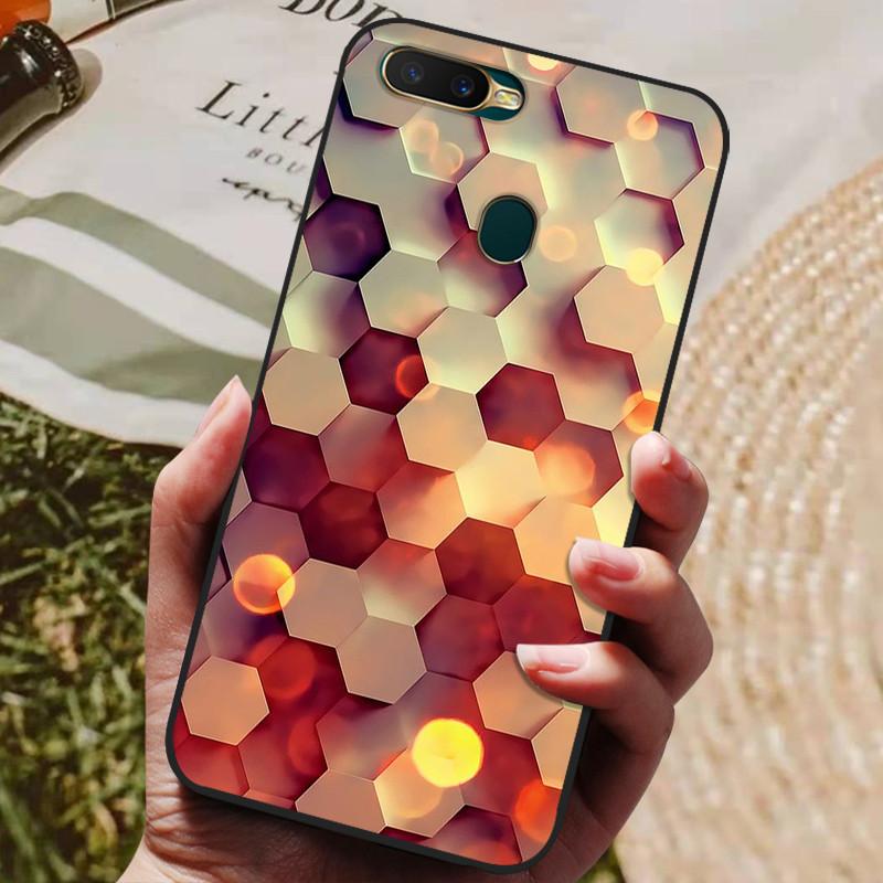 For OPPO A5S Case 6.2" Soft Silicon TPU Phone Back Cover For Oppo A5s CPH1909 AX5S Cases Oppo AX7 A7 Bumper Fundas Coque Shell