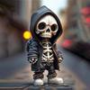 Photo Props Unique Design Spooky And Funny Dress Up Props Halloween Decoration Striking Desktop Decorations Skull Doll Ornaments