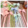 Bow Tie Ribbon Children Hair Clip Sweet Lovely Girl Multicoloured Bowknot Hairpin Versatile Hair Accessory