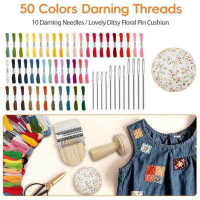 Darning Loom Kit Darning Egg Darning Mushroom Knit Patch Kit Speedweve Mini Darning Loom