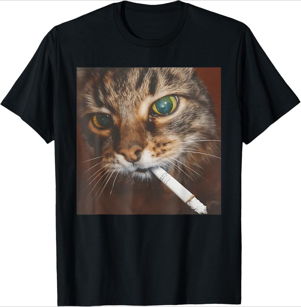 Funny Cute Jewish Cat Shabbat Shalom Wearing A Kippah Shirt Unisex Unisex Clothing Fashion Summer Streetwear Graphic Tshirts
