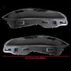 Pair Front Headlight Lens Cover Shell Clear For Jaguar XJ XJL 2010-2019