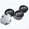 4pcs 54MM 49MM Car Wheel Center Caps With Sport Edition Logo Emblem Wheel Hubcaps Hub Center Dust Cover Replace Car Accessories