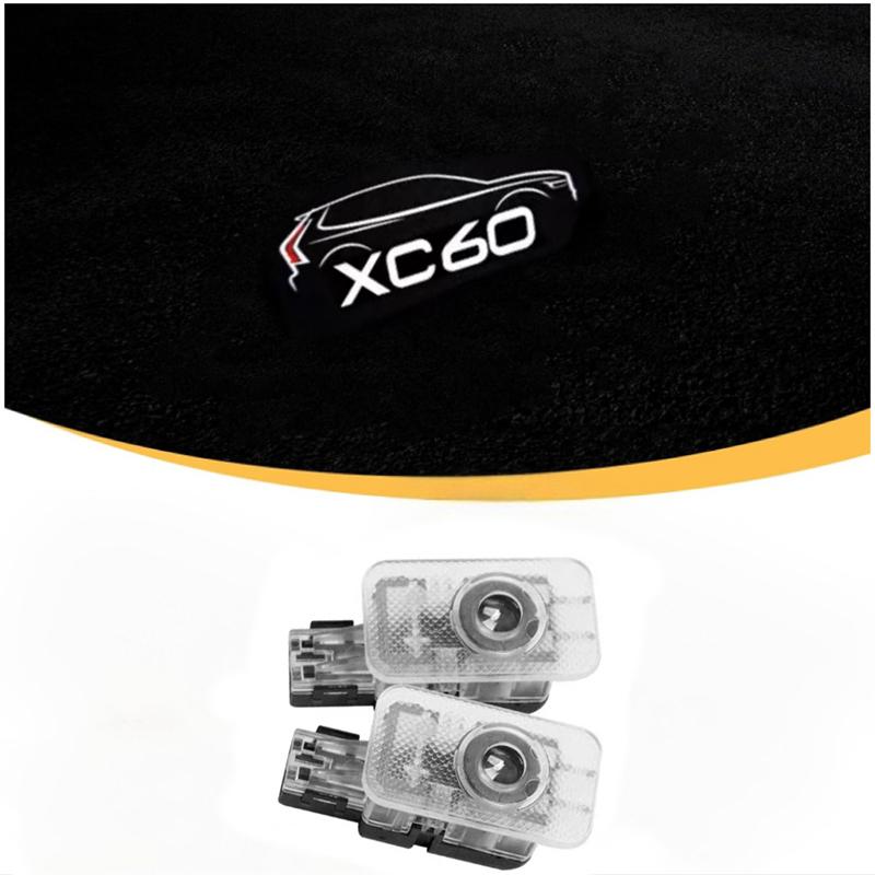 

LED Logo Lamp Car Door Welcome Projector Light Courtesy For Volvo S80 V90 S60L V60 V40 XC40 XC60 XC90 POLESTAR 2012-2023 Car Led 2PCS