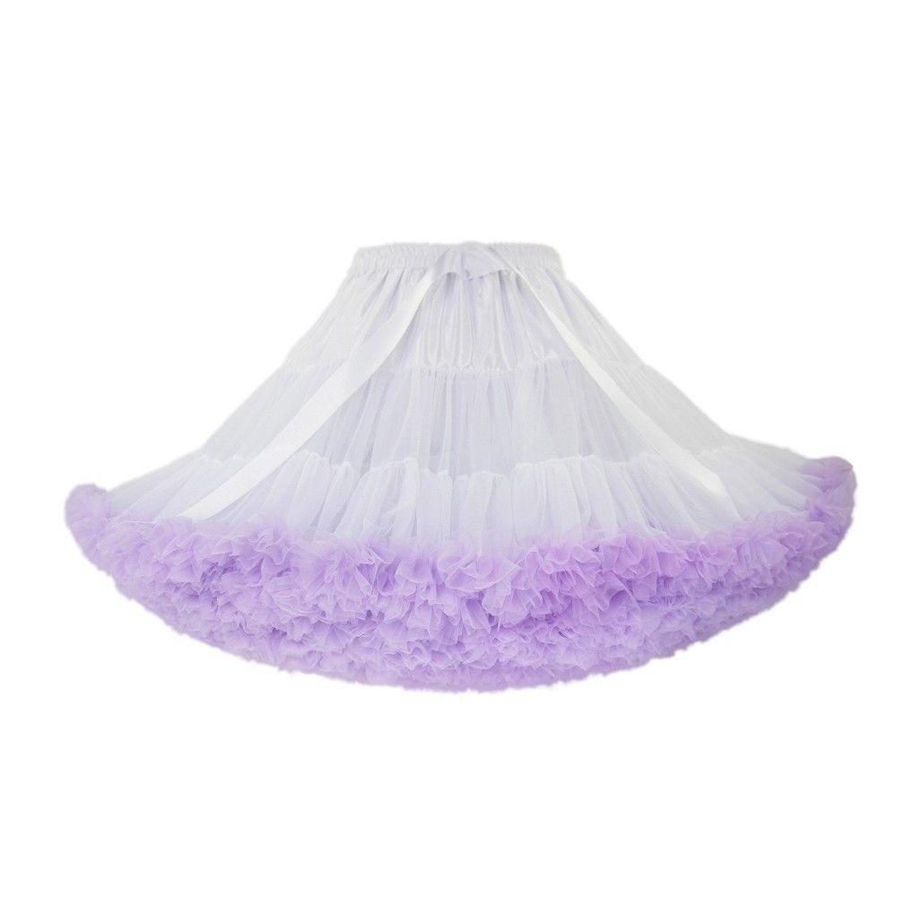 58 Styles Lolita Tutu Skirt 42cm 280g Hexagon Mesh Crinoline No Bone Petticoat Daily Cosplay