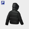 FILA Women's RGB Hooded Loose Fit Down Jacket