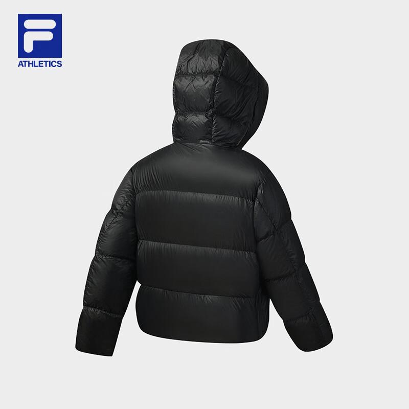 FILA Women's RGB Hooded Loose Fit Down Jacket