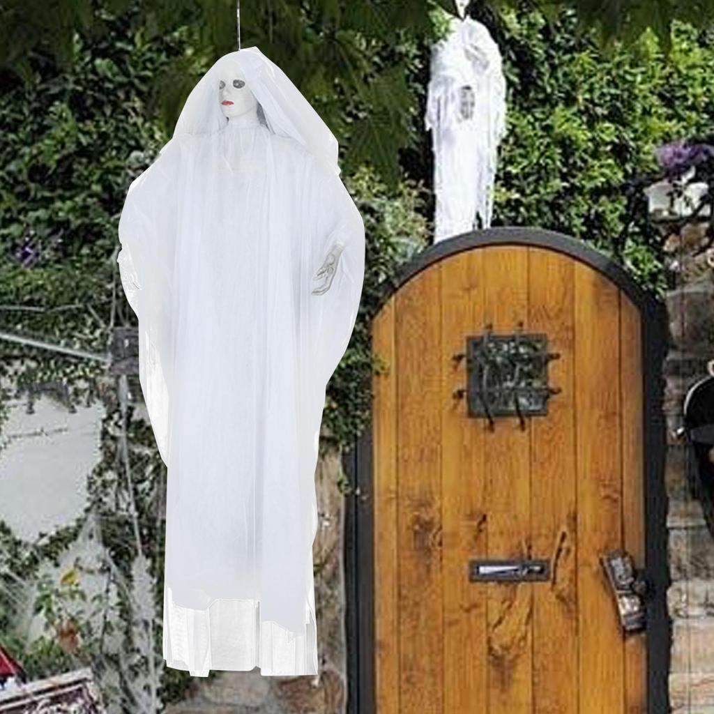 Halloween Hanging Ghosts Halloween Decorations Costume Funny Lightweight Light