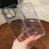 Weiche Transparente Silikon Handyhülle Für iPhone 16 15 14 13 12 11 Pro Max X XS XR 8 7 Plus Mini SE Ultradünne Klare Rückseite