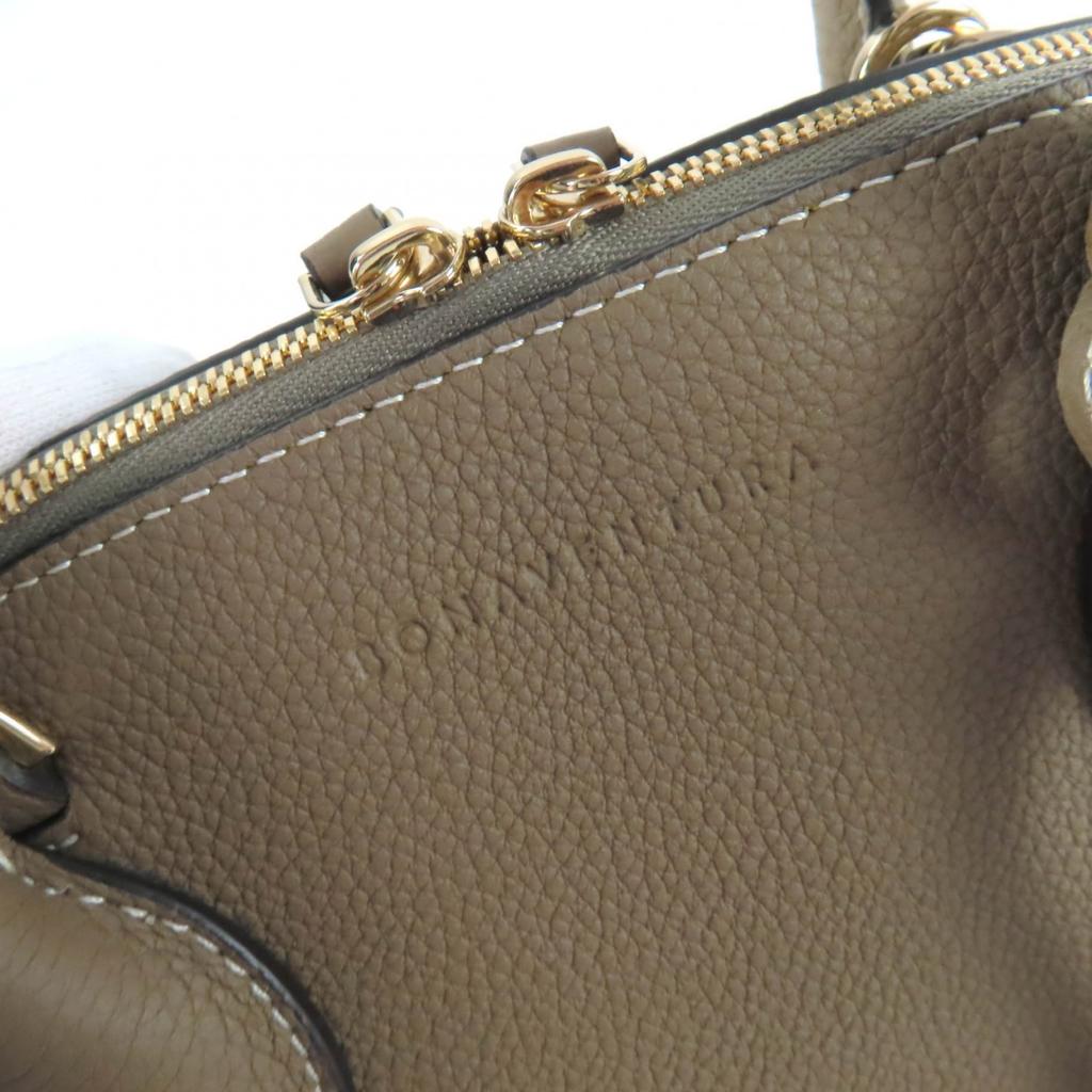 Excellent BONAVENTURA Shoulder Bag Emma, 28 2WAY handbag Etope shrink leather Used