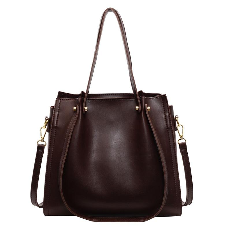 New Popular Bag Women's Large-capacity Commuter Mother Bag Women's Portable Shoulder Tote Bag