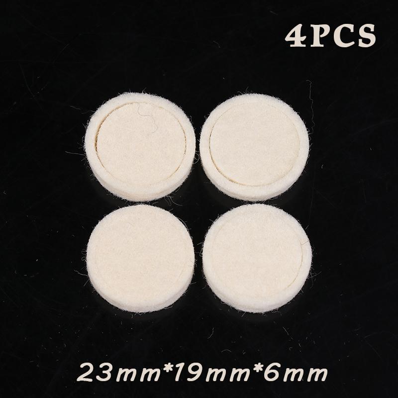 4Pcs Wool Felt Sealing Gasket For Coffee Machine Grinder Keep Powder Out Cutter Head Shock Washer Ring