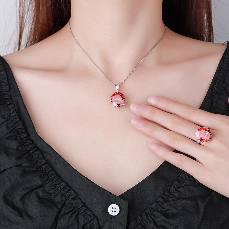 Jewelry Simulation Bird'S Nest Dry Rose Papalacha Light Luxury Egg Shape Set 14 * 16