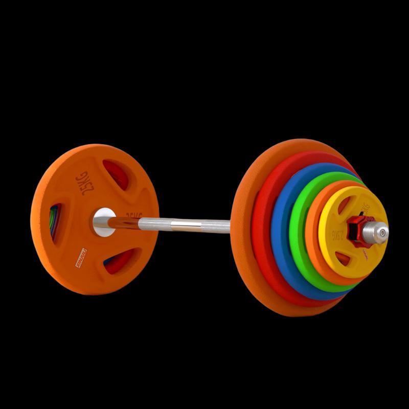 Yueji Hu Color-Coated Olympic Barbell Weight Plate