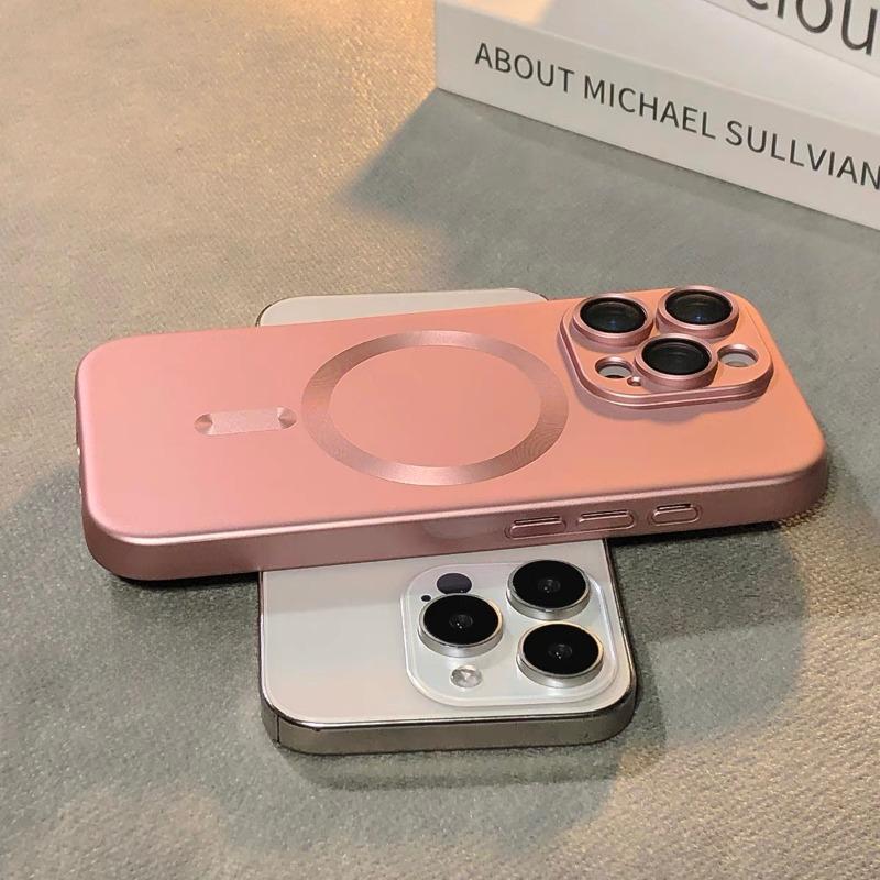 Luxusní magnetické pouzdro MagSafe s bezdrátovým nabíjením pro iPhone 16, 15, 11, 13, 12, 16 Pro Max XR, černé, nárazuvzdorné, silikonové