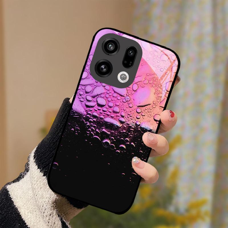Case For Oppo Find X9 Pro Back Cover For OPPO FindX9 PLJ110 Tempered Glass Phone Shell X9Pro Camera Protect Shockproof Bumper
