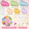 153Pcs Spring Flower Balloon Garland Kit Multicolor Latex Balloons Party Decoration for Birthday Baby Shower Wedding