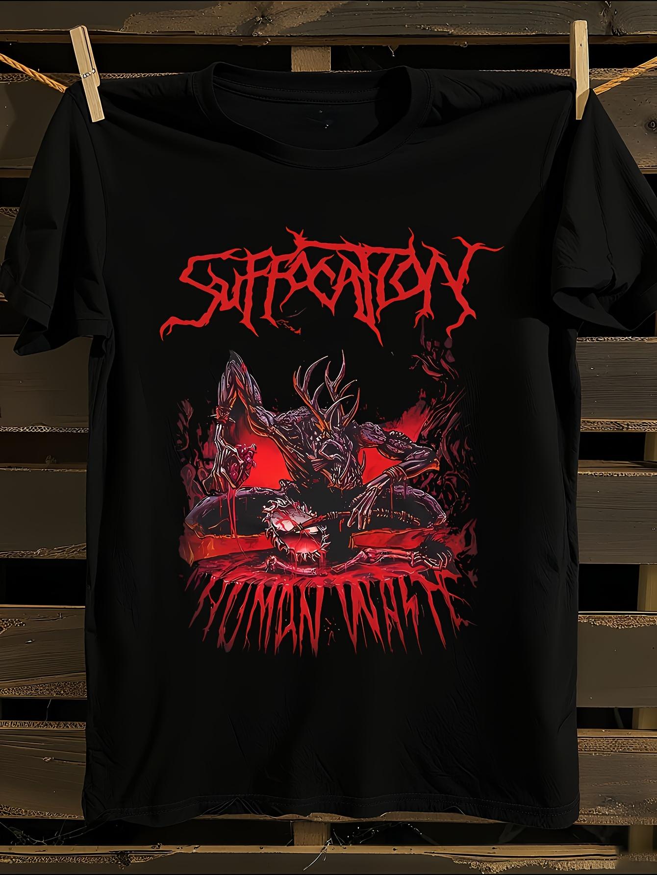 SUFFOCATION Heavy Metal Graphic Tshirt S